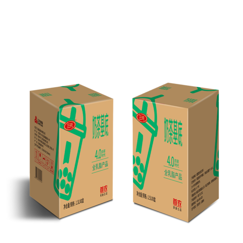 三元厂家 1.5L奶茶基底 可视化应用场景