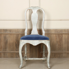 餐椅 实木餐椅 做旧 欧式 轻奢餐椅LI-S8-22-06