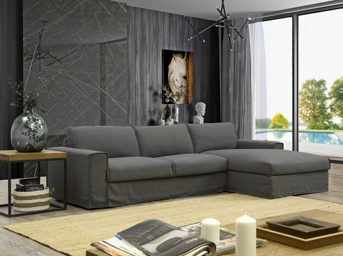 Slipper Cover Corner sofa