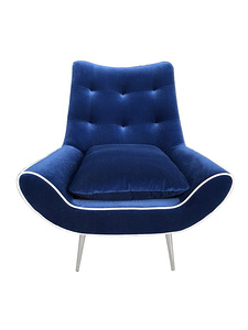 2625 China modern design dining room waiting room living room furniture metal fabric luxury chair lounge chairs french accent chairs