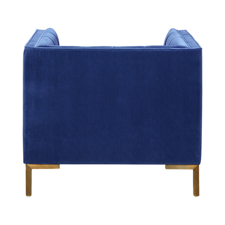 1215-2 Living room velvet fabric modern couch living room sofa