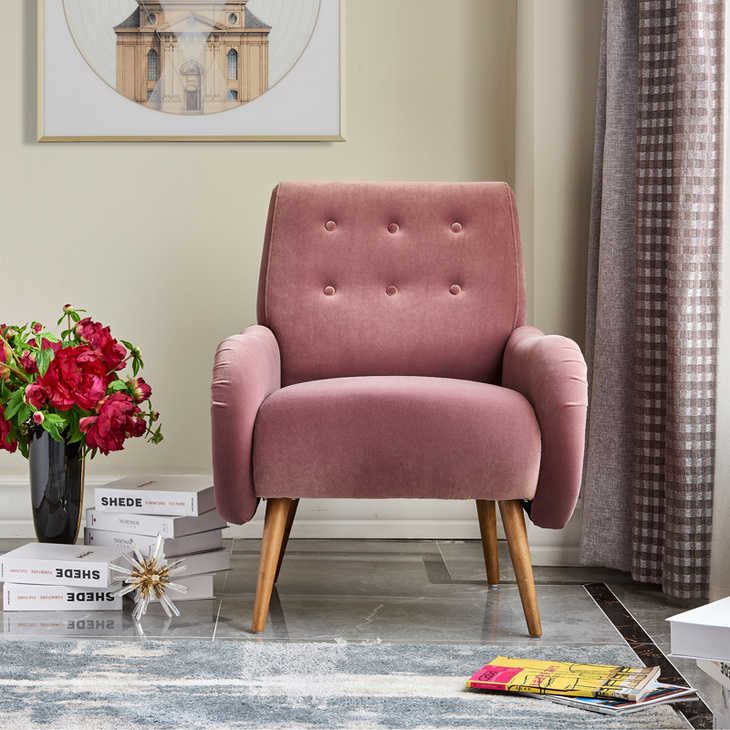 2700 Button tufted chair Modern Home Furniture Accent Club Chair modern design living room