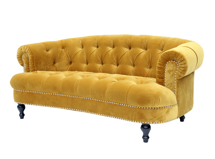 1139-L,S home furniture fabric sofa/living room furniture chesterfield velvet sofa set Living Room Furniture Velvet Sofa