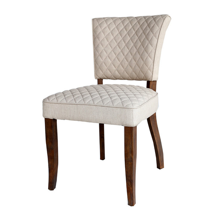 3188 Modern High Back Armless Leather dining chair/ Restaurant chair/Meeting chair