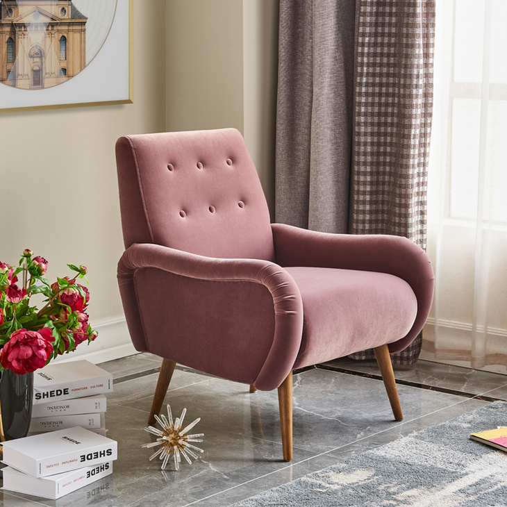 2700 Button tufted chair Modern Home Furniture Accent Club Chair modern design living room