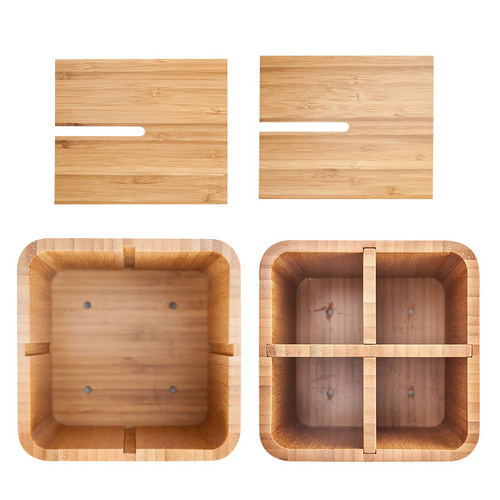 10-158D竹家具竹制厨房家具竹餐具筒