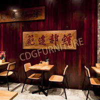 購物中心餐飲店 烤魚燒烤店 主題特色餐廳家具餐椅 705-H45-STW