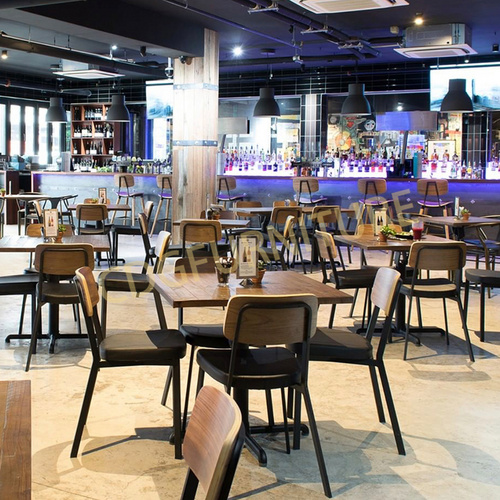 購物中心餐飲店 烤魚燒烤店 主題特色餐廳家具餐椅 705-H45-STW