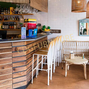甜品店 奶茶店 咖啡店 蛋糕面包店高吧椅 711-H65-STW