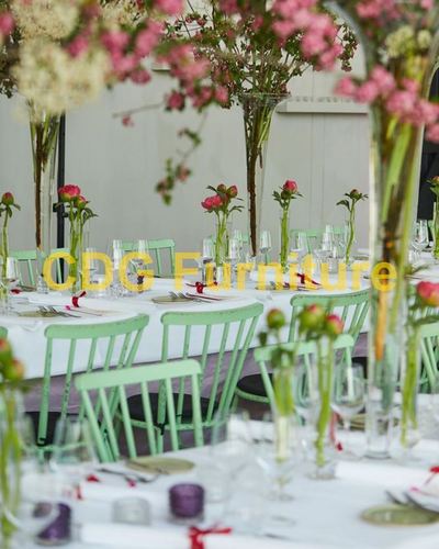 欧洲英式英伦风格 温莎椅子 宴会婚礼 新潮时尚 北欧风餐饮椅子  727-H45-ALU