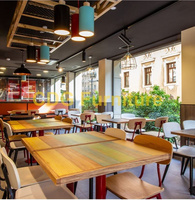 高檔定制 個(gè)性主題餐廳 壽司店咖啡館家具餐椅 658C-H45-STW