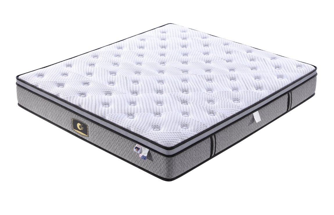 家用独立口袋弹簧天然乳胶四周包边床垫