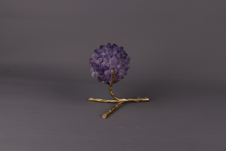 球(1PC)-紫晶花B0314