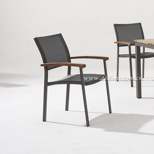 Dedans 戶外家具 戶外餐桌椅 柚木+鋁噴粉
