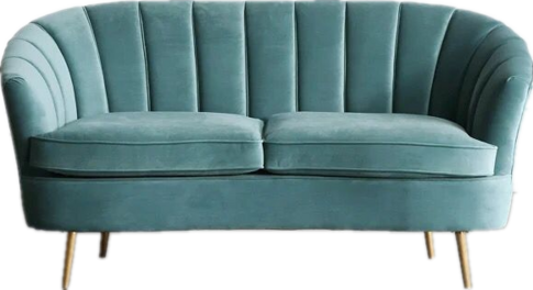 蒂芙尼蓝双人位沙发