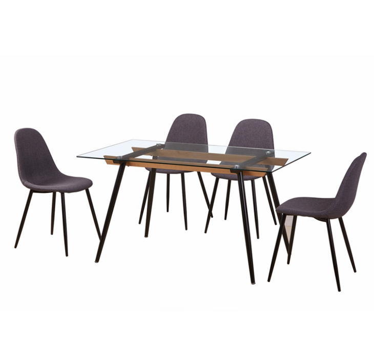 New Design Home Furniture Glass Dining Table