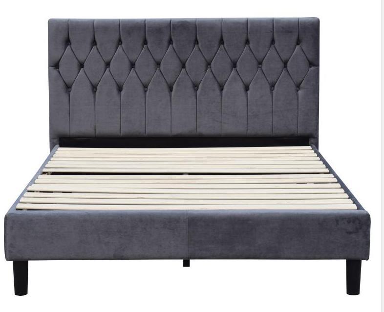 2020新设计一箱包床帮截断实木直板条软包床