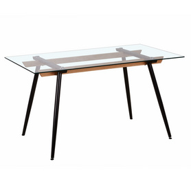 New Design Home Furniture Glass Dining Table