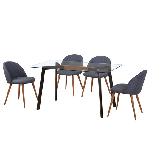 tempered glass top living room home table