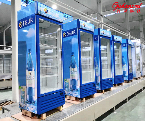 商用立式单开玻璃门冷柜