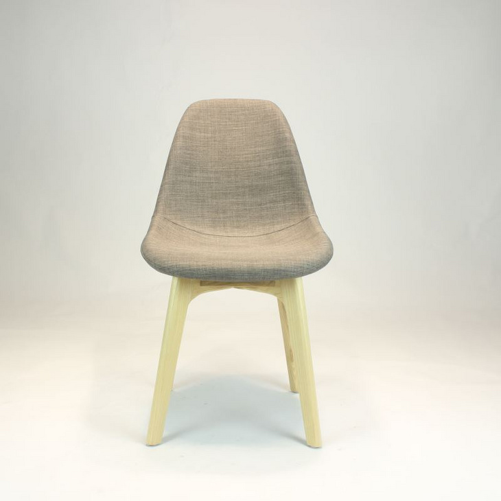 休闲区欧美风格北欧复古餐椅美式桌椅组合布艺彩色酒店餐椅 C252