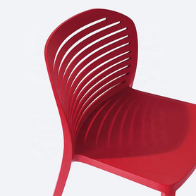 家用现代简约意大利设计师塑料凳子靠背椅子主题餐厅餐椅GRYD