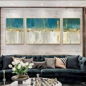 现代抽象客厅沙发背景墙装饰画