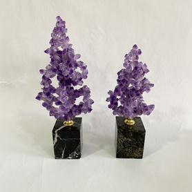 松树-大理石底+紫晶花B20201107-B20201108