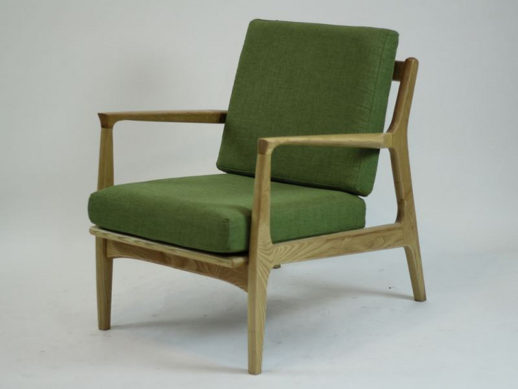 轻奢单人沙发椅北欧简约客厅皮布沙发组合靠背休闲椅子 S314-1