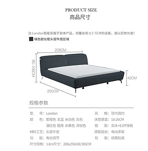 床＋電動床墊 COZ 115