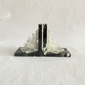 书夹-大理石底+白水晶柱S20201309