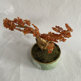 摆件-盆栽松树-红玛瑙抛光石B20201251