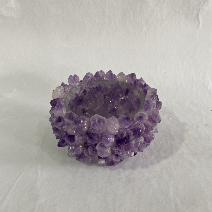 花瓶-碗形-紫晶花H20201254