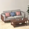 Homesick sofa modern solid wood South American cherry wood sofa
