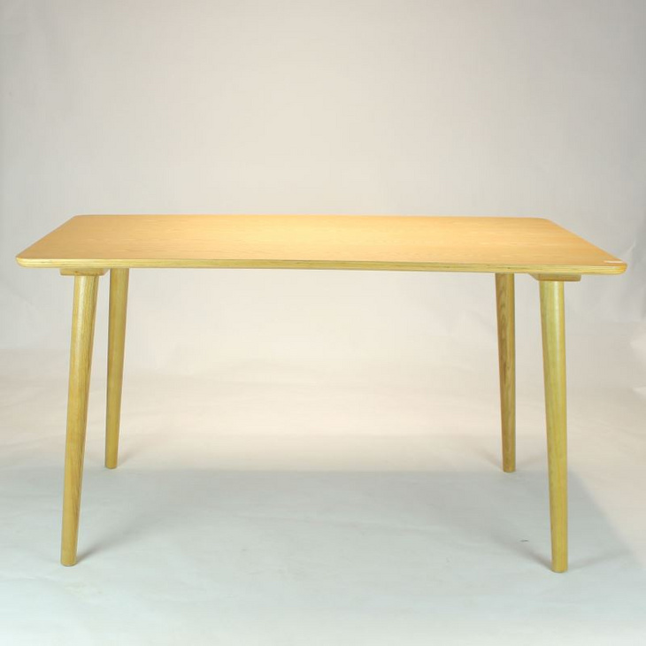 北欧全实木餐桌椅组合家用小户型现代简约原木日式长方型6人饭桌 T505