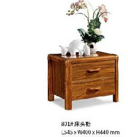 801床頭柜實木中式