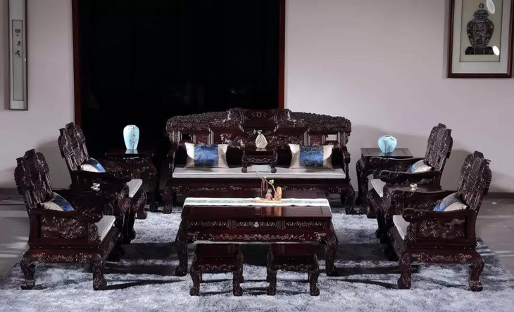 罗汉床（小叶紫檀）