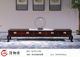 明式電視柜虎腳