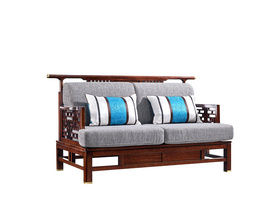 简中现代中式沙发