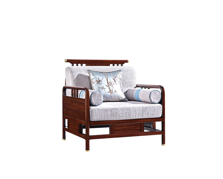 简中现代中式沙发