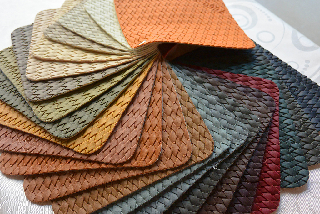 编织纹皮革766q系列woven pattern pu leather