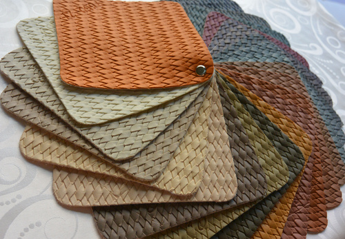 編織紋皮革766Q系列Woven Pattern PU Leather