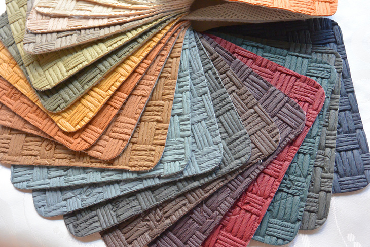 编织纹皮革765Q系列Woven Pattern PU Leather