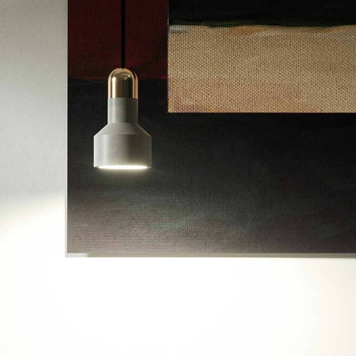清水混凝土灯具装饰客厅中式简约现代个性吊灯艺术创意