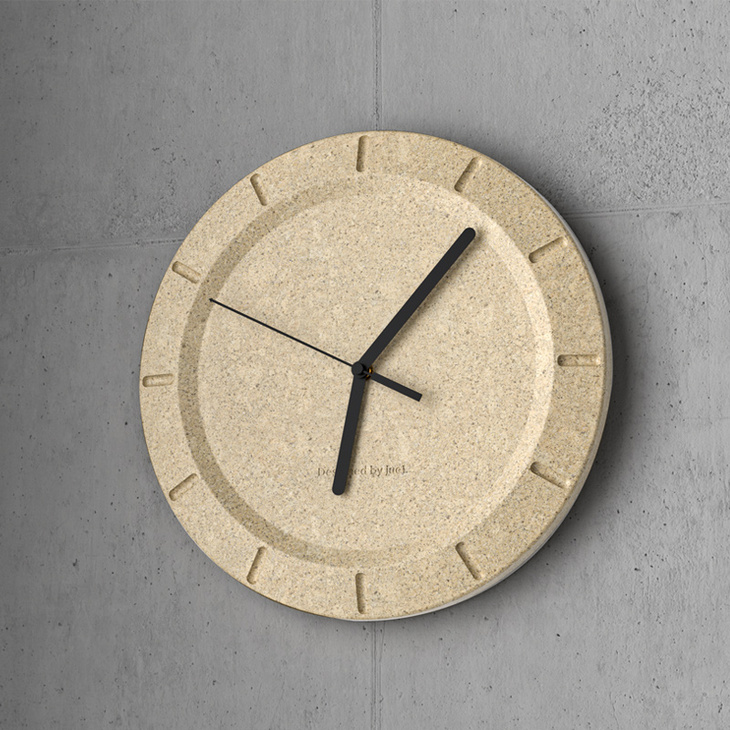 觉一现代简约时钟北欧家用功能性样板房艺术装饰吸附甲醛挂表