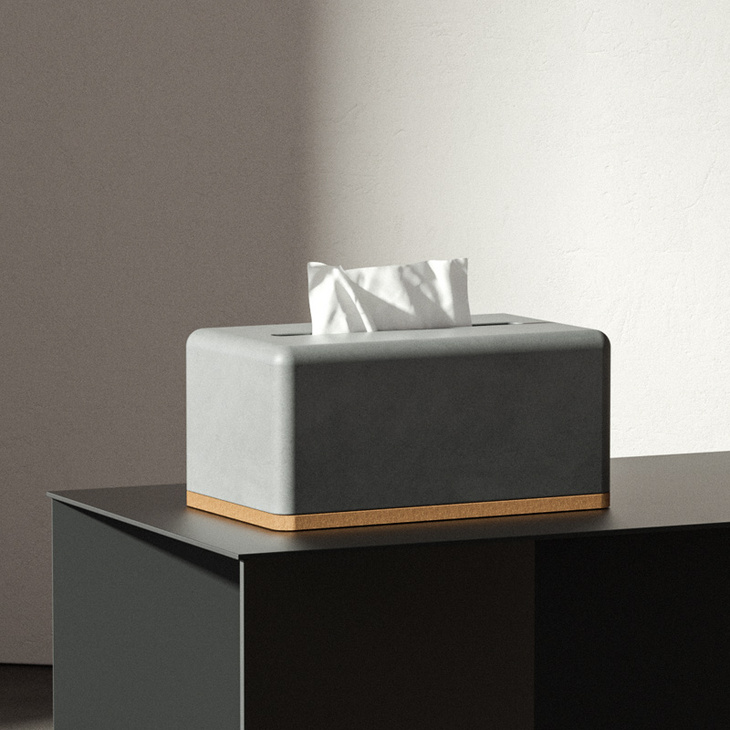 北欧装饰纸巾盒创意水泥抽纸盒酒店家用客厅卫生间纸巾盒