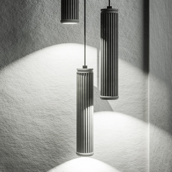 吊灯混凝土现代简约灯水泥创意个性餐厅卧室灯具
