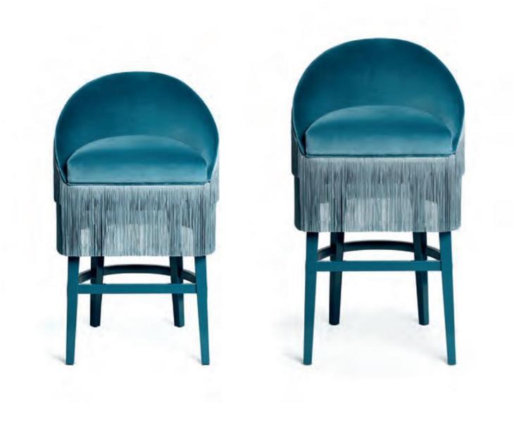 FRINGES BAR & COUNTER STOOL