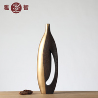 現(xiàn)代簡(jiǎn)約手工樹(shù)脂工藝品定制 家居創(chuàng)意裝飾花瓶擺件