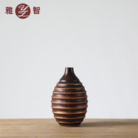 熱銷創(chuàng)意樹脂客居客廳臥室插花大線圈花瓶裝飾擺件